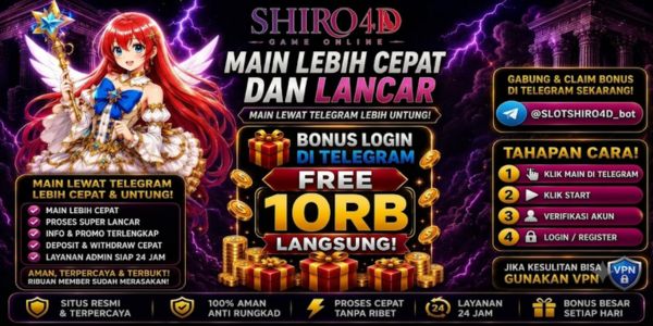 SHIRO4D BONUS TELEGRAM